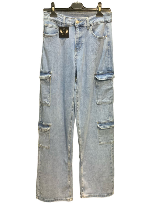 JEANS CARGO PALAZZO